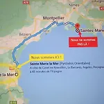 Maison A 250 M De La ! Nyaraló Sainte-Marie-la-Mer